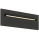Peek 7 watt Black Outdoor Step Light